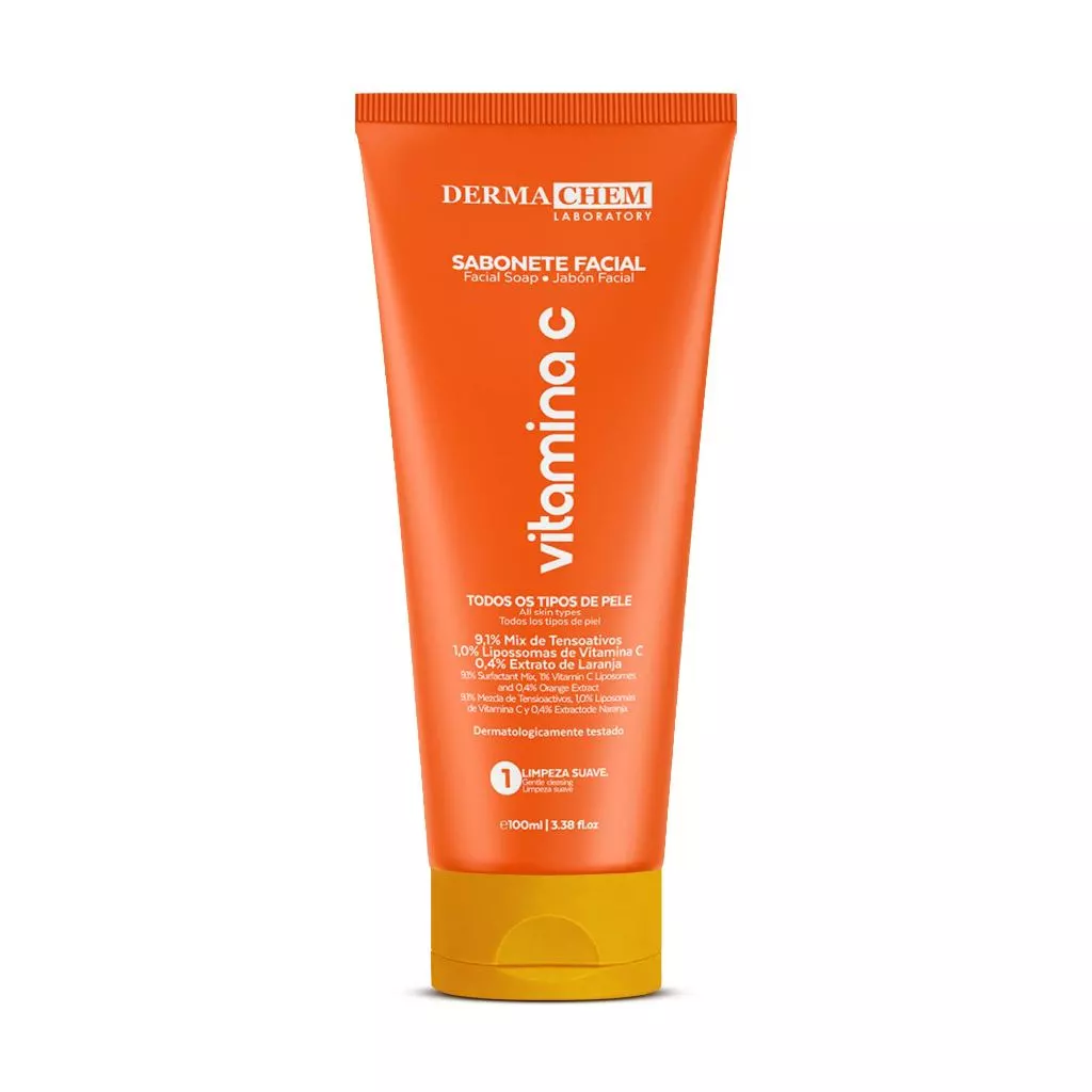 Sabonete Facial Vitamina C 100ml Dermachem