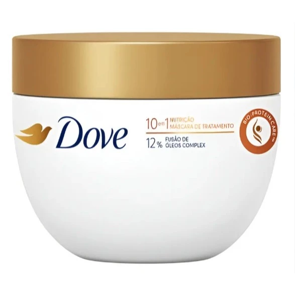 Máscara de Tratamento Dove 10 em 1 Nutrição e Reparação Molecular