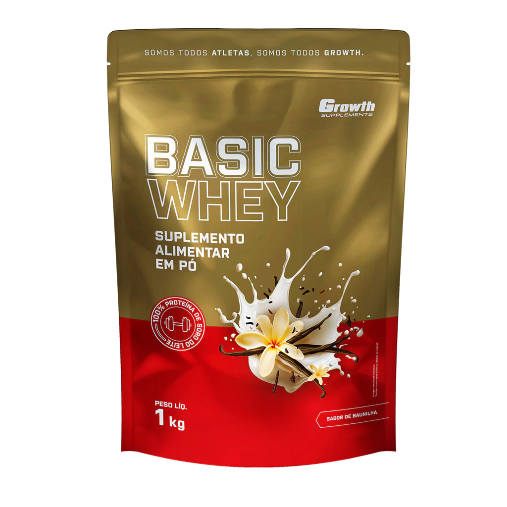Basic Whey 1kg Growth Supplements