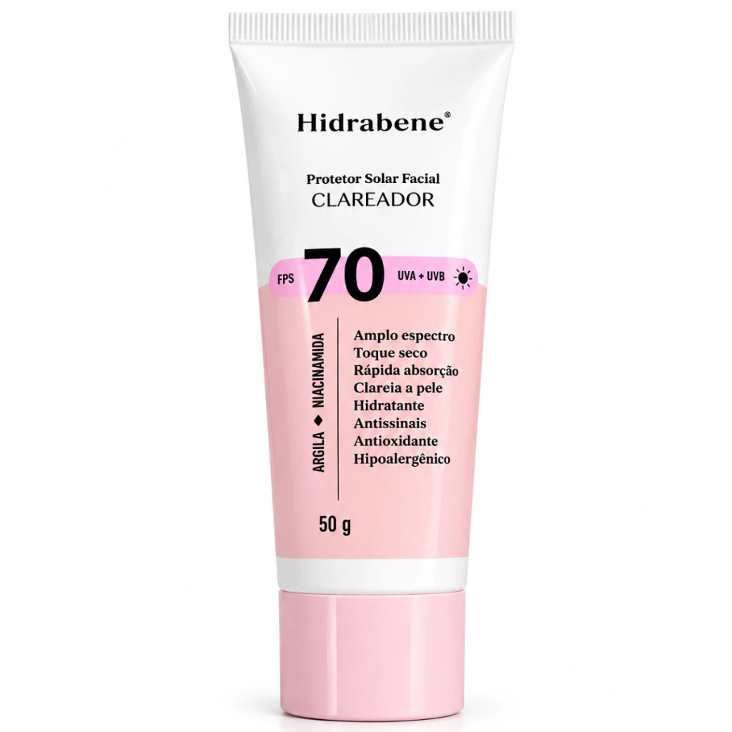 Hidrabene Protetor Solar Facial FPS 70