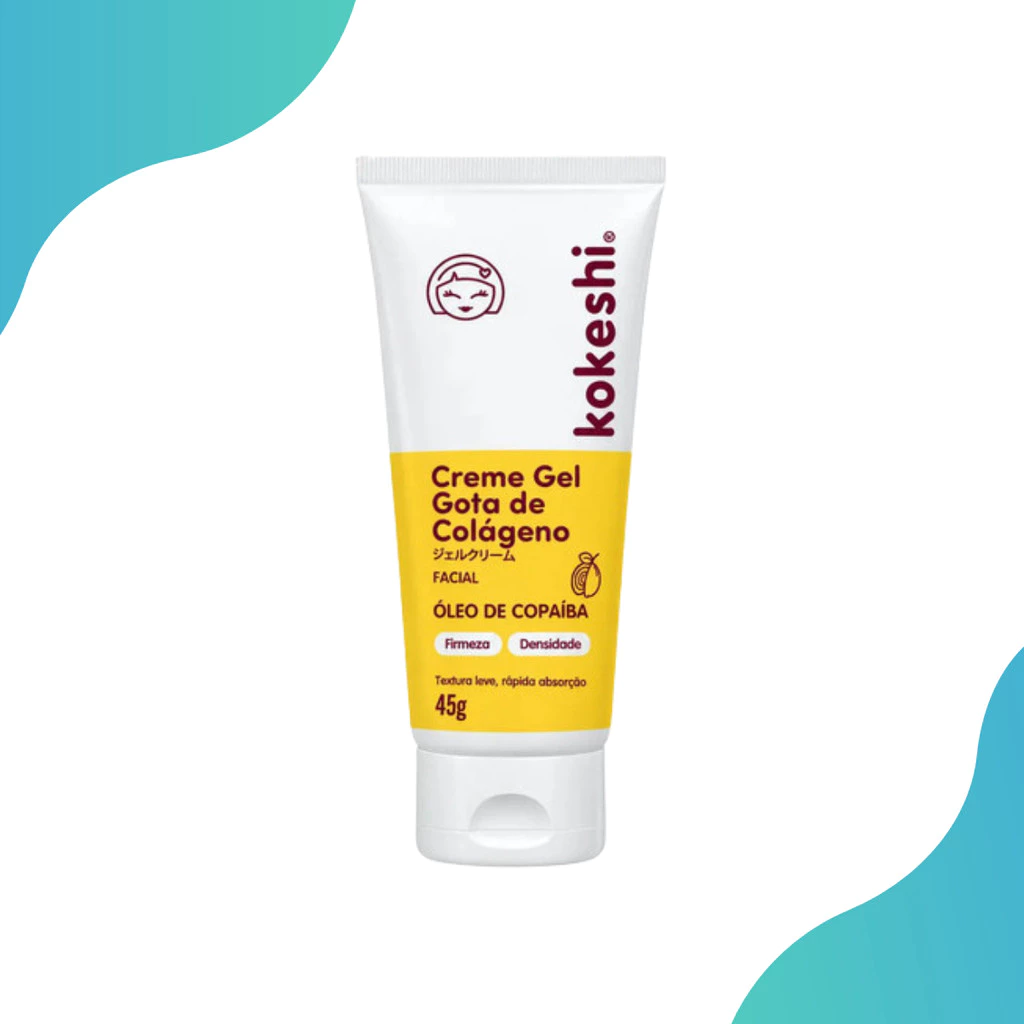 Kokeshi Creme Gel Facial Gota de Colágeno 45g