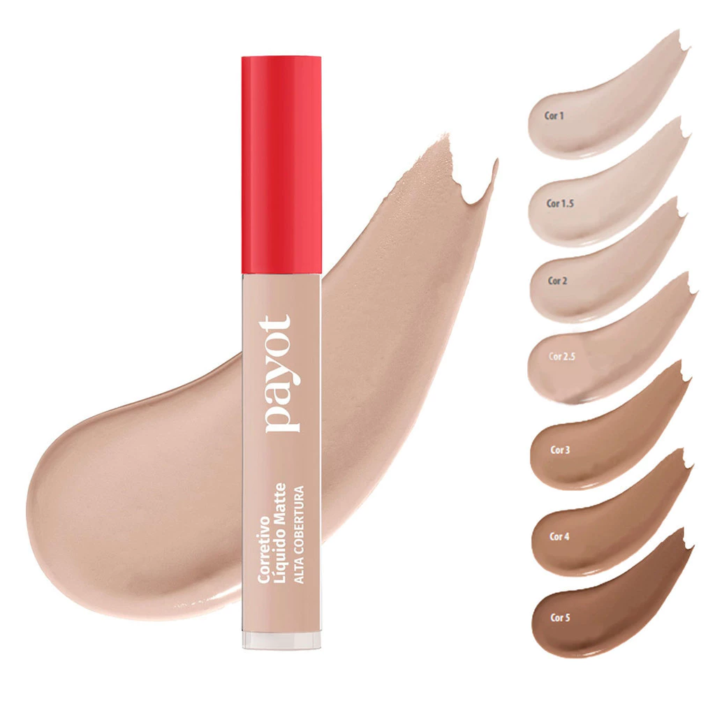 Payot Corretivo Líquido Matte Alta Cobertura
